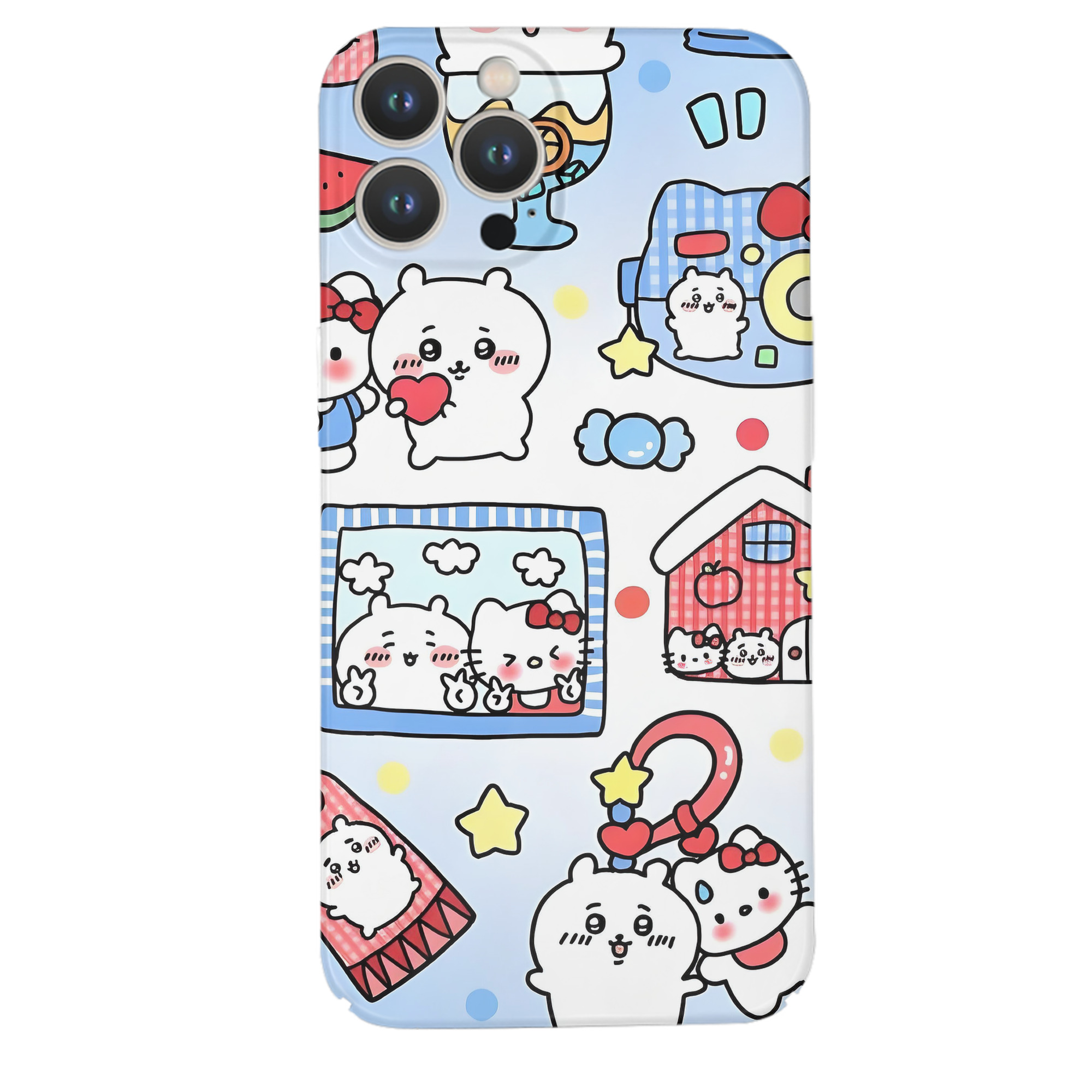 （画像用） ちいかわ Chii-kawa 【iPhone 14シリーズ対応】ハードケース